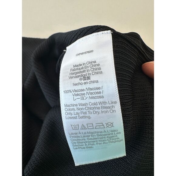 NWT Madewell MacLaine Sweater Tank Light Black Size XS - Picture 5 of 7